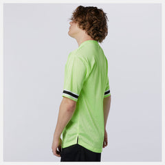 NB Athletics Psy Varsity Mesh Tee | New Balance Clothing Bleached Lime Glo - Men