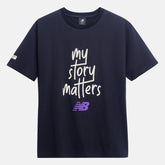 My Story Matters Tee | New Balance Clothing Black - Men