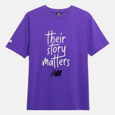 Their Story Matters | New Balance Clothing Prism Purple - Men