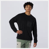 NB All Terrain Pocket Crew | New Balance Clothing Black - Men