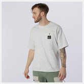 NB All Terrain Pocket Tee | New Balance Clothing Sea Salt Heather - Men
