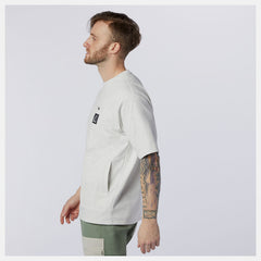 NB All Terrain Pocket Tee | New Balance Clothing Sea Salt Heather - Men