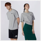 NB Essentials Embroidered Tee | New Balance Clothing Athletic Grey - Women/Men