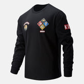 KL2 Nature of the Game Long Sleeve Graphic | New Balance Clothing Black - Men