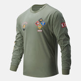 KL2 Nature of the Game Long Sleeve Graphic | New Balance Clothing Celadon - Men