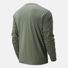 KL2 Nature of the Game Long Sleeve Graphic | New Balance Clothing Celadon - Men