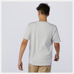 NB Athletics Higher Learning Badge Tee | New Balance Clothing Sea Salt Heather - Men