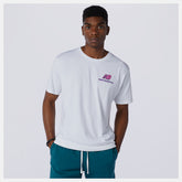 NB Athletics Clash Graphic Tee | New Balance Clothing White - Men