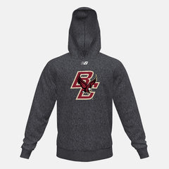 NB Fleece Hoody(Boston College) | New Balance Clothing Black Heather - Men