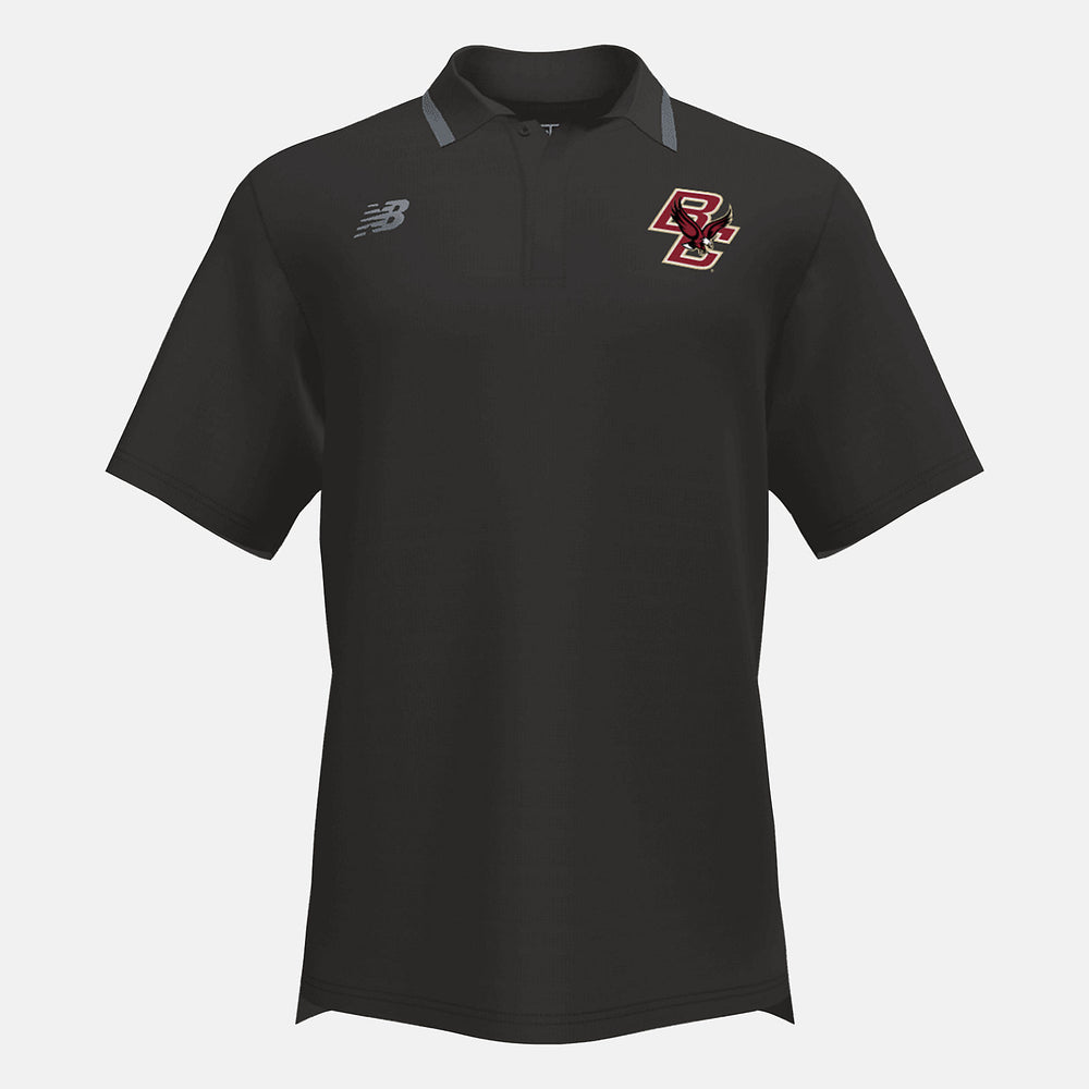 Team Rally Polo(Boston College) | New Balance Clothing Team Black - Men