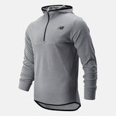 Tenacity Hooded QTR Zip | New Balance Clothing Athletic Grey - Men