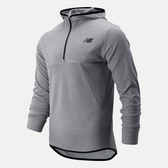 Tenacity Hooded QTR Zip | New Balance Clothing Athletic Grey - Men