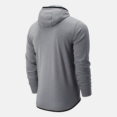 Tenacity Hooded QTR Zip | New Balance Clothing Athletic Grey - Men