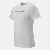 Call Me Coco Tee | New Balance Clothing White/Black - Men