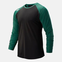 4040 Select Top | New Balance Clothing Team Dark Green/Grey and Black - Men