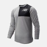 ASYM Baseball Henley | New Balance Clothing Athletic Grey - Men