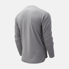 ASYM Baseball Henley | New Balance Clothing Athletic Grey - Men