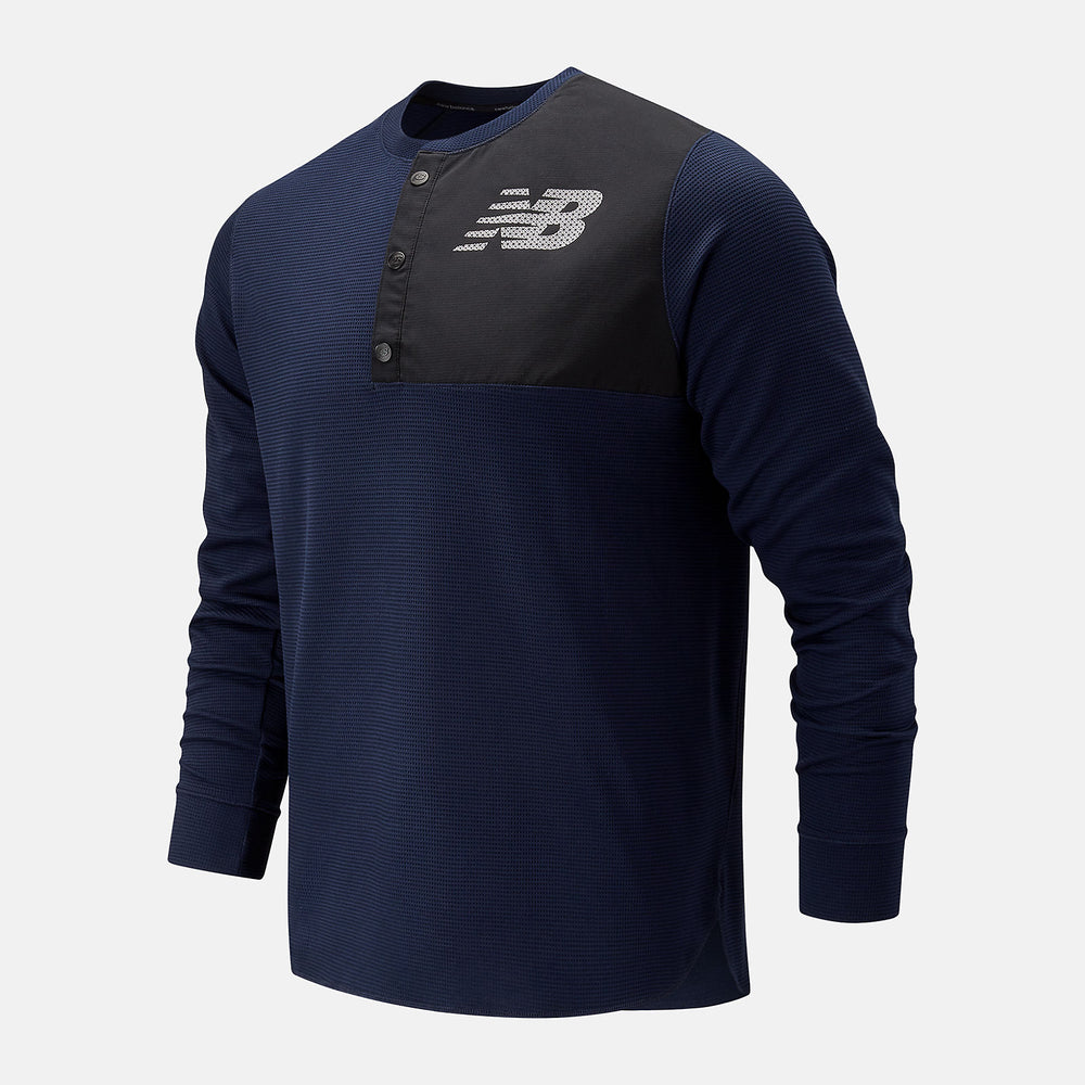 ASYM Baseball Henley | New Balance Clothing Team Navy - Men