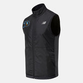NYC Marathon Impact Run Grid Back Vest | New Balance Clothing Heather Charcoal - Men