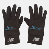 Marathon Heavyweight Grid Fleece Gloves | New Balance Accessories Black - Women/Men