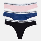 Eversoft Thong 3 Pack | New Balance Accessories Black - Women