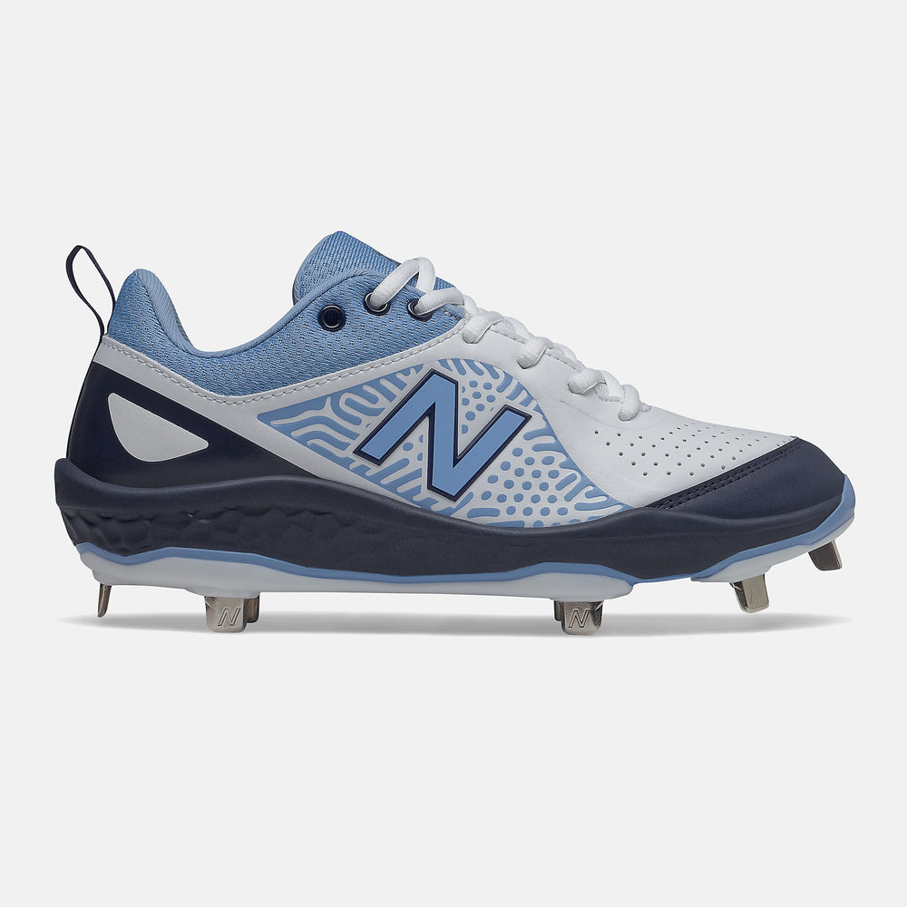 Fresh Foam Velo v2 | New Balance Shoes Navy/Team Carolina and White - Women