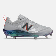 Fresh Foam Velo v2 VIP | New Balance Shoes Grey/Flame and Iridescent - Women