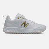 Fresh Foam Velo v2 Turf | New Balance Shoes White/Gold - Women
