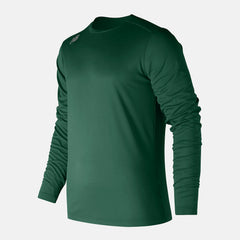 LS Tech Baseball Tee | New Balance Clothing Team Dark Green - Men