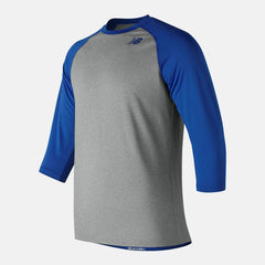 3/4 Baseball Raglan Top | New Balance Clothing Team Royal - Men