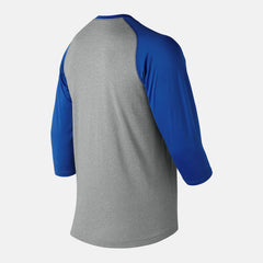 3/4 Baseball Raglan Top | New Balance Clothing Team Royal - Men