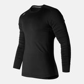 NB LS Compression Top | New Balance Clothing Team Black - Men