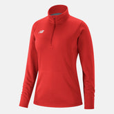 Women Thermal Half Zip | New Balance Clothing Team Red - Women