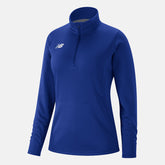 Women Thermal Half Zip | New Balance Clothing Team Royal - Women