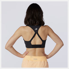NB Power X Zip Front Bra | New Balance Clothing Black - Women