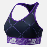 NB Pace Bra Printed 3.0 | New Balance Clothing Deep Violet - Women