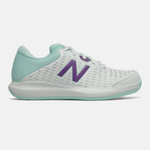 696v4 | New Balance Shoes White/White Mint - Women
