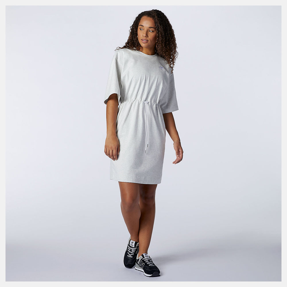 NB Athletics Tee Dress | New Balance Clothing Sea Salt Heather - Women