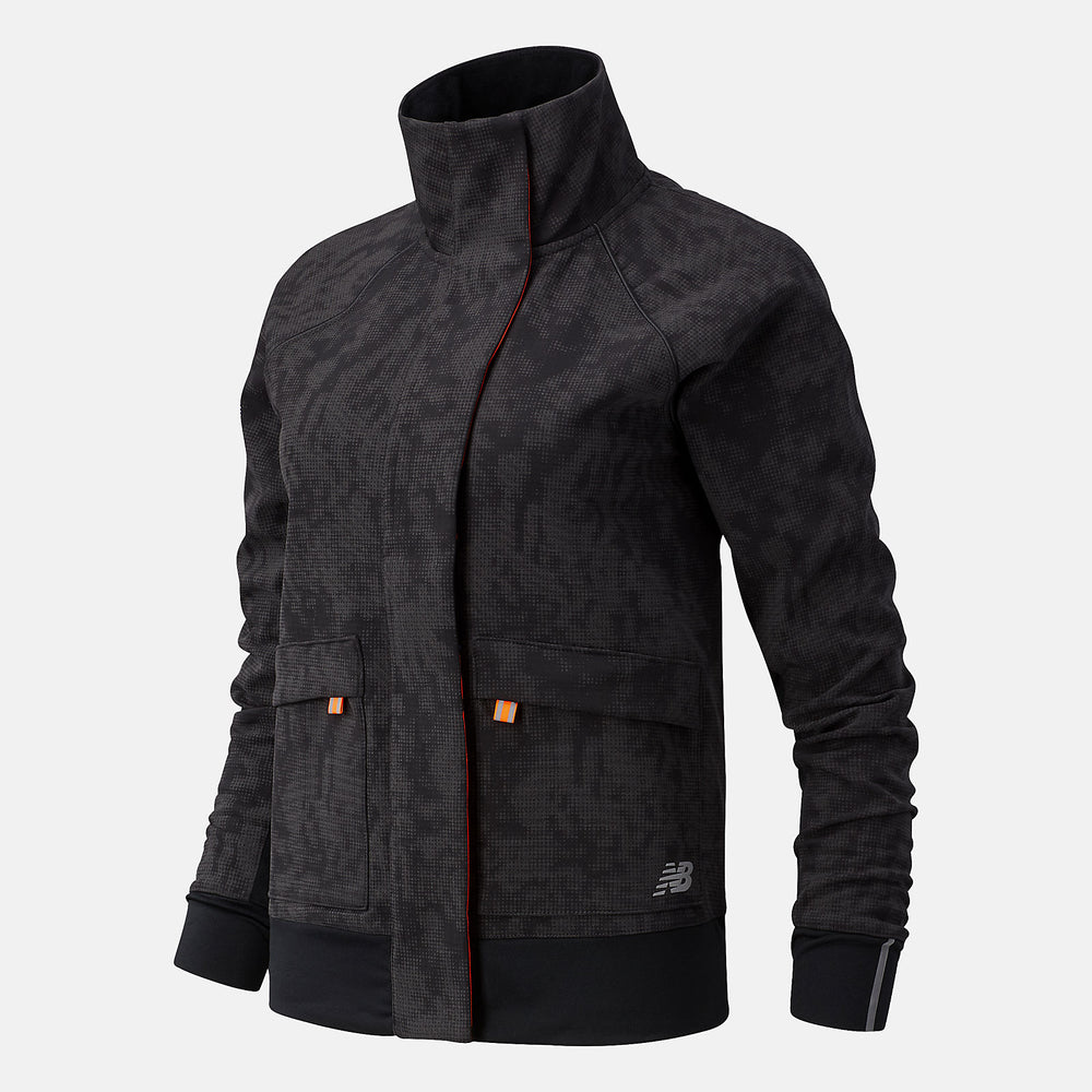 NYC Marathon Reflective Impact Run Winter Jacket | New Balance Clothing Black - Women