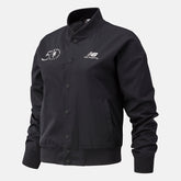 NYC Marathon Essentials Core Bomber Jacket | New Balance Clothing Black - Women