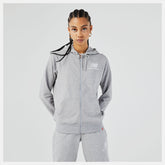Essentials FZ Hoodie | New Balance Clothing Athletic Grey - Women