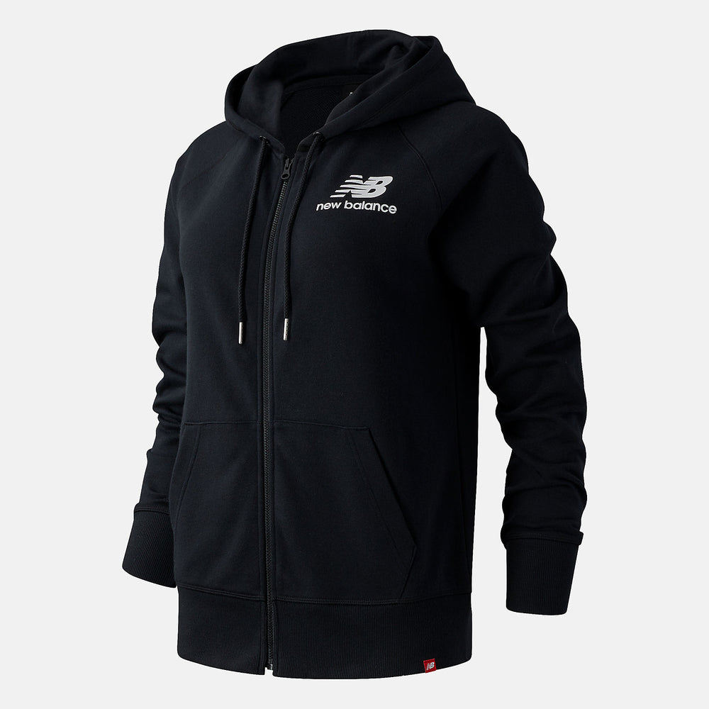 Essentials FZ Hoodie | New Balance Clothing Black - Women
