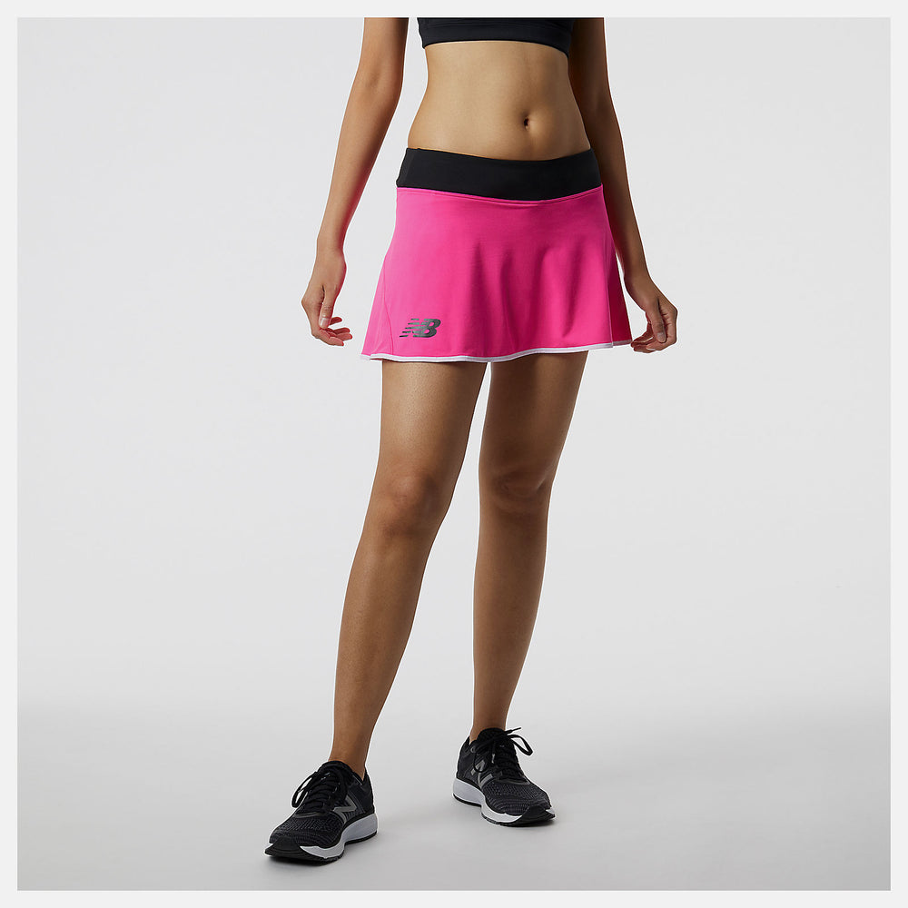 Tournament Knit Skort | New Balance Clothing Pink Glo - Women