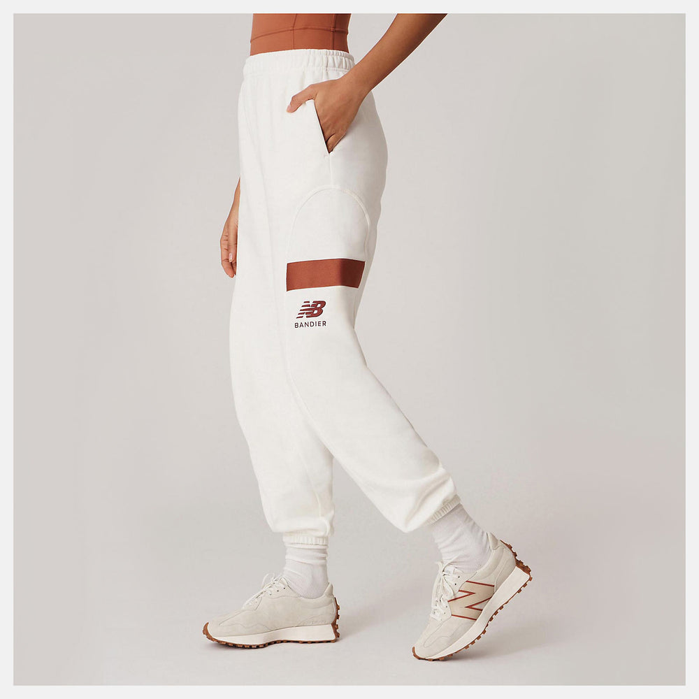 Bandier Fleece Jogger | New Balance Clothing Sea Salt - Women