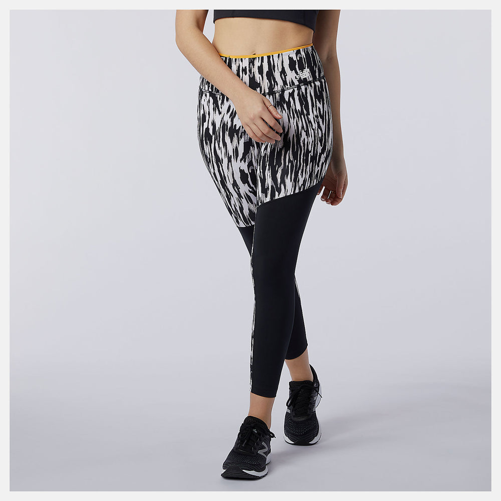 Printed Fast Flight Tight | New Balance Clothing Black Multi - Women