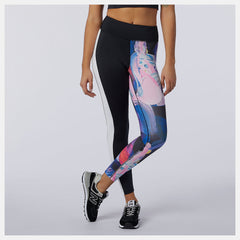 NB Athletics Erin Loree Legging | New Balance Clothing White Print - Women