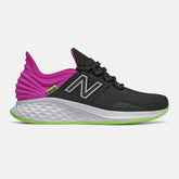 Fresh Foam Roav | New Balance Shoes Black/Poisonberry and Lime Glo - Women