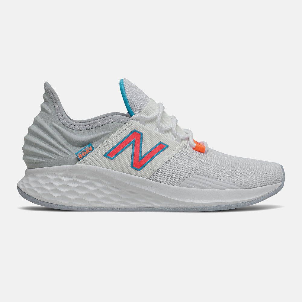 Fresh Foam Roav | New Balance Shoes White/Vivid Coral - Women