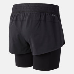 NYC Marathon Impact Run 2 In 1 Short | New Balance Clothing Black - Women