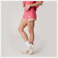 Bandier Fleece Short | New Balance Clothing Watermelon - Women